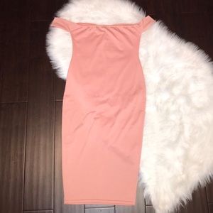 Pink/peach dress